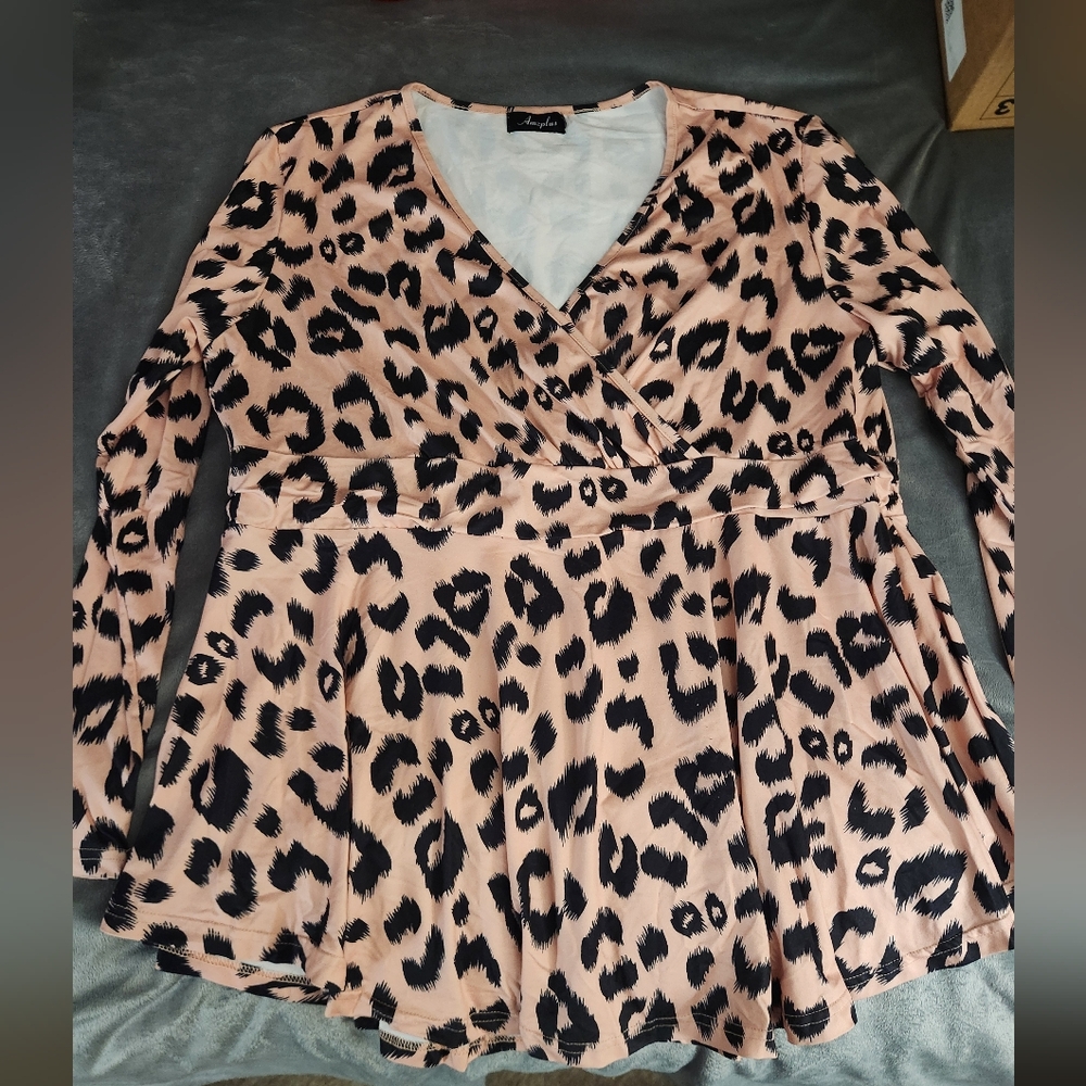 Amazon plus long sleeve Leopard 🐆